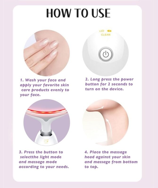 GlowLift™ 7-Color LED Light Therapy Massager - Image 2
